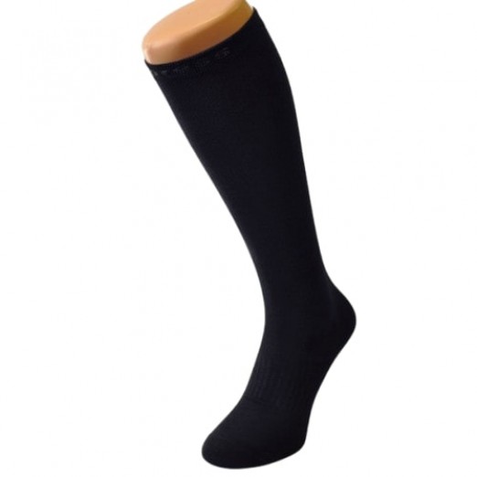 Compress knee socks black