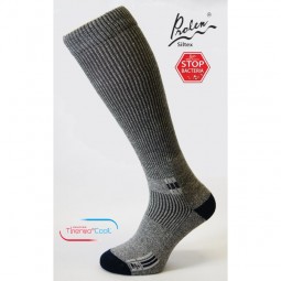 Super-therm gray knee socks