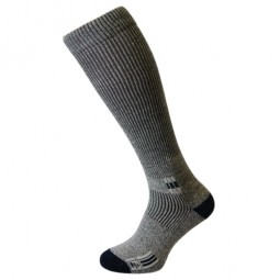 Super-therm gray knee socks