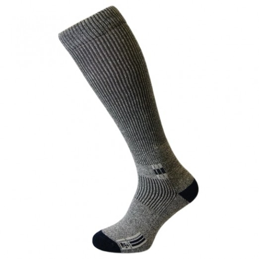 Super gray knee socks